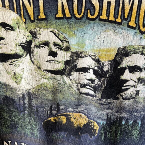 Mount Rushmore Shrine of Democracy Short Sleeve T-Shirt Men's XL - Picture 6 of 10
